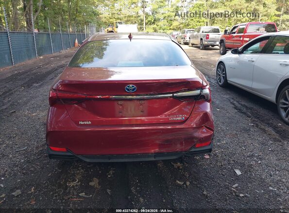 4T1DA1AB7MU004397 2021 TOYOTA LIMITED Красный 