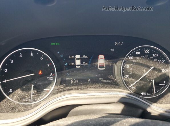 4T1FZ1FB9LU041475 2020 TOYOTA AVALON Черный Вид щитка приборов