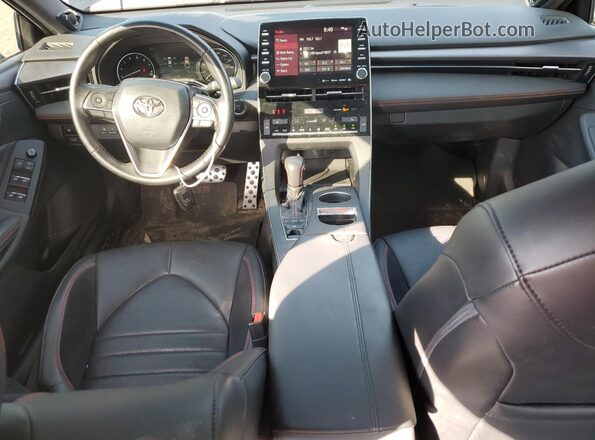 4T1FZ1FB9LU041475 2020 TOYOTA AVALON Черный Вид панели приборов
