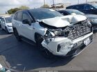 2021 Toyota Rav4 Hybrid Xse White vin: 4T3E6RFVXMU027297