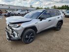 2021 Toyota Rav4 Xse Silver vin: 4T3E6RFVXMU059201