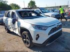 2020 Toyota Rav4 Hybrid Xse White vin: 4T3EWRFV8LU010142