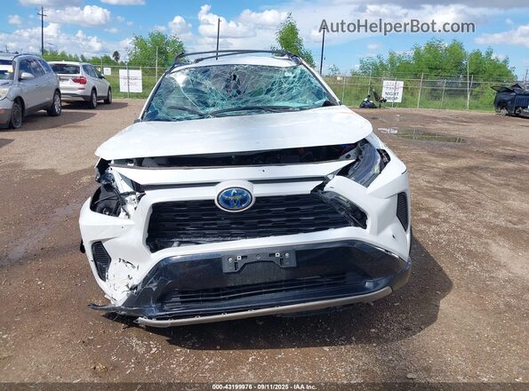 4T3T6RFV4PU130260 2023 TOYOTA RAV4 White Rear interior view