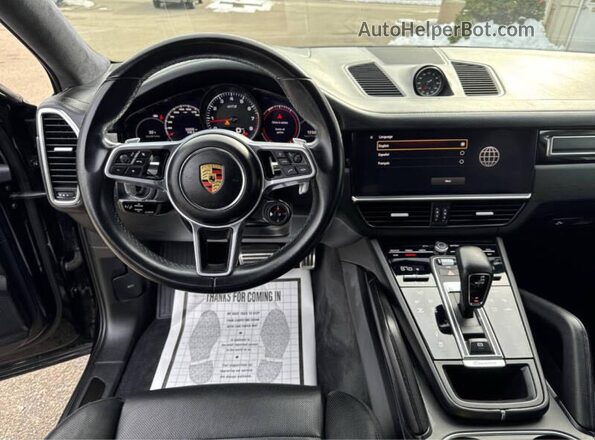 WP1BG2AY8NDA55XXX 2022 PORSCHE CAYENNE Black Դիմացի տեսք