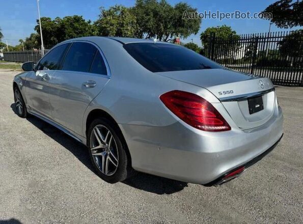 WDDUG8CB9HA332278 2017 MERCEDES-BENZ S-CLASS Серебряный Задняя правая четверть