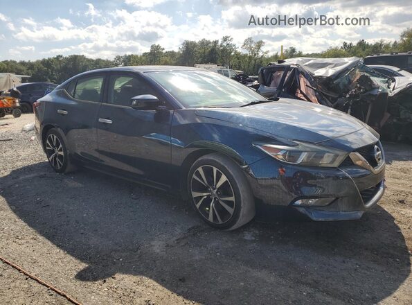 1N4AA6AP7JC361974 2018 NISSAN MAXIMA Черный Вид спереди