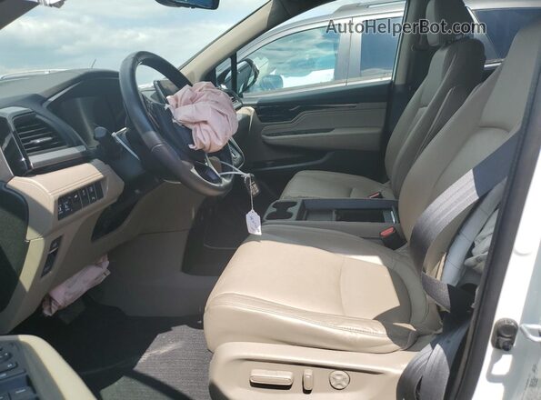5FNRL6H82NB007715 2022 HONDA ODYSSEY White Dashboard view