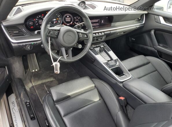 WP0AB2A93NS220803 2022 PORSCHE 911 Серебряный Вид щитка приборов