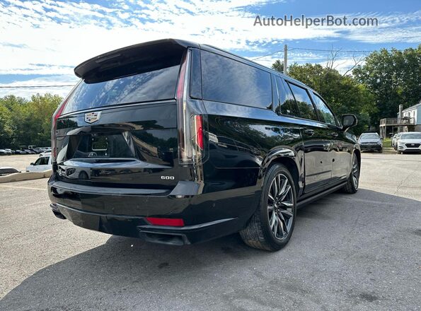 1GYS3PKL5MR242875 2021 CADILLAC ESCALADE Черный Передняя правая четверть