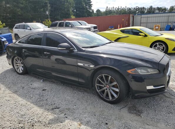 SAJWJ1CD0G8W00963 2016 JAGUAR XJ Black Widok z przodu