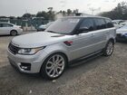 2016 Land Rover Range Rover Sport Sc Серебряный vin: SALWR2EFXGA107224
