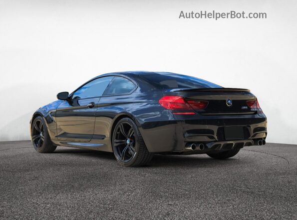 WBS6J9C37HD934XXX 2017 BMW M6 Черный Задняя правая четверть