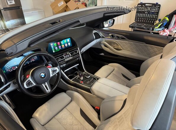 WBSDZ0C03LCD60543 2020 BMW M8 Gray Вид ззаду