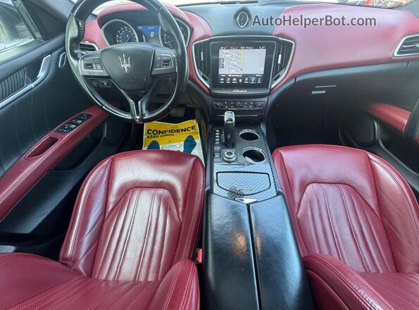 ZAM57YTL0K1319168 2019 MASERATI GHIBLI Black Widok zestawu wskaźników