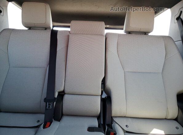 JTEVA5BR4S5016120 2025 TOYOTA 4RUNNER Красный Вид задней части салона