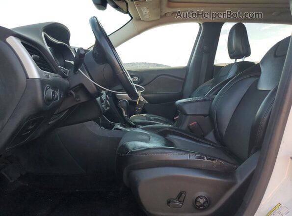 1C4PJLLB6JD525083 2018 JEEP CHEROKEE White Vista del salpicadero
