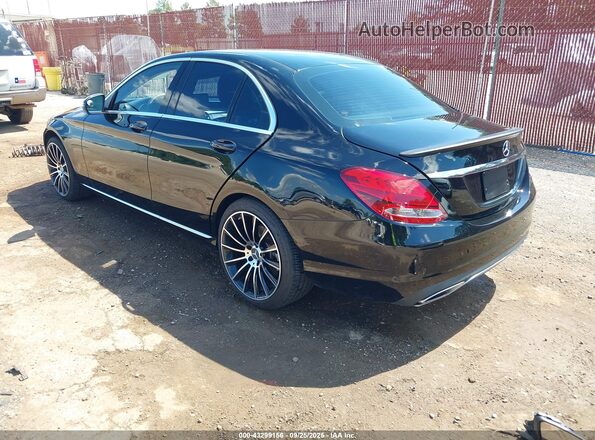 55SWF4JB6GU147661 2016 MERCEDES-BENZ C-CLASS Black Задня ліва чверть