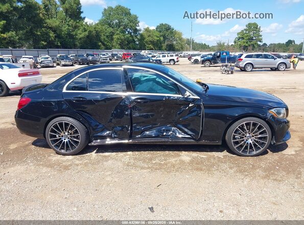 55SWF4JB6GU147661 2016 MERCEDES-BENZ C-CLASS Black Панорамний вид салону 360°