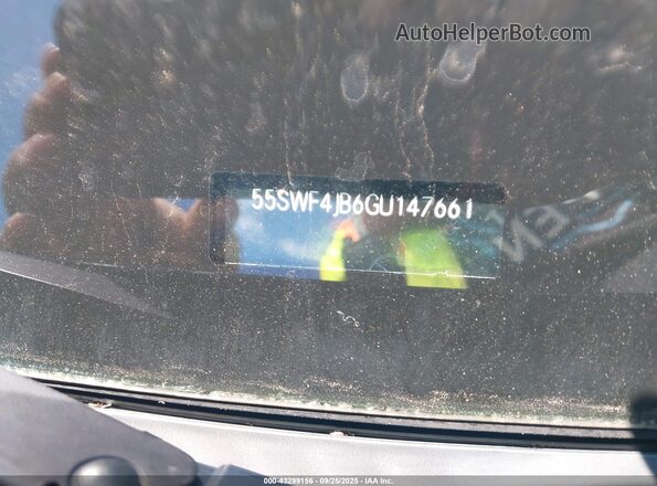 55SWF4JB6GU147661 2016 MERCEDES-BENZ C-CLASS Black Вид підкапотного простору