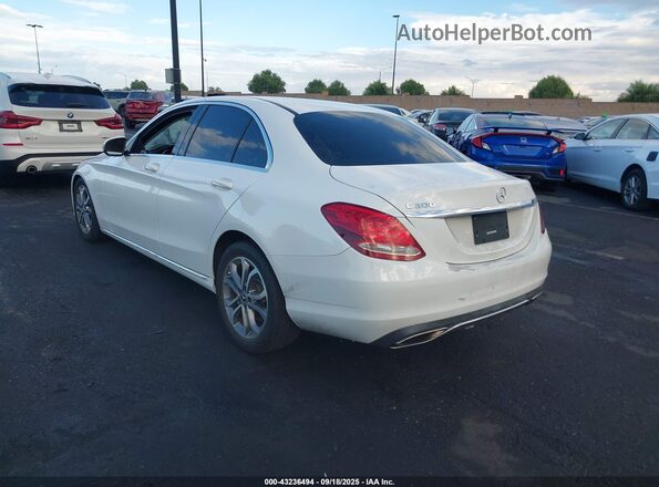 55SWF4JB6HU217483 2017 MERCEDES-BENZ C-CLASS White სალონის 360-გრადუსიანი ხედი