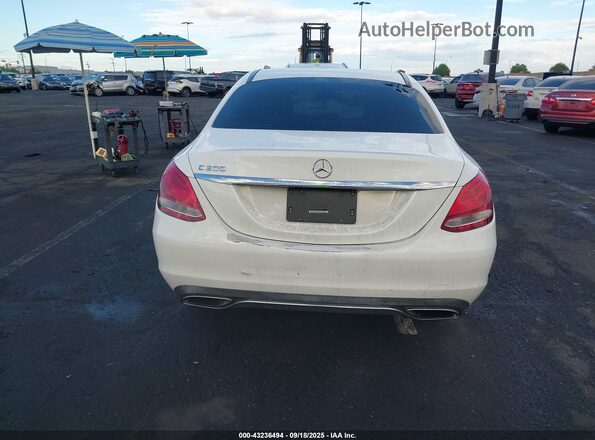 55SWF4JB6HU217483 2017 MERCEDES-BENZ C-CLASS White 