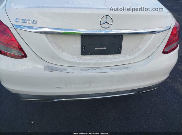 55SWF4JB6HU217483 2017 MERCEDES-BENZ C-CLASS White 