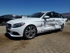 2018 Mercedes-benz C 300 White vin: 55SWF4JB6JU272375