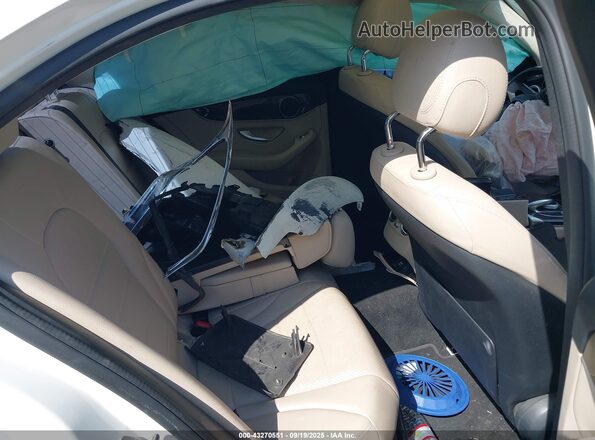 55SWF4JB8GU158516 2016 MERCEDES-BENZ C-CLASS White Widok naklejki z numerem VIN