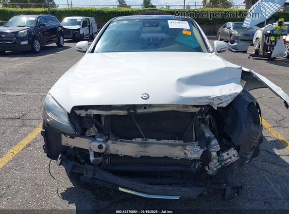 55SWF4JB8GU158516 2016 MERCEDES-BENZ C-CLASS White Widok deski rozdzielczej