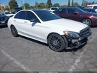 2018 Mercedes-benz C 300   White vin: 55SWF4JBXJU239816