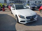 2016 Mercedes-benz C 300 4matic Белый vin: 55SWF4KB1GU112637