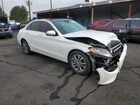 2017 Mercedes-benz C 300 4matic White vin: 55SWF4KB7HU192320