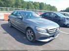 2018 Mercedes-benz C 300 4matic Silver vin: 55SWF4KB8JU280931