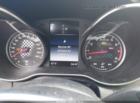 55SWF6EB1HU180297 2017 MERCEDES-BENZ AMG C 43 White უკანა სავარძლების ხედი