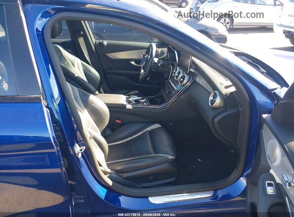 55SWF8HB1JU236235 2018 MERCEDES-BENZ AMG C 63 Blue Vista interior delantera