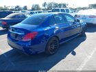 2018 Mercedes-benz Amg C 63 S Blue vin: 55SWF8HB1JU236235