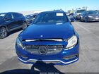 2018 Mercedes-benz Amg C 63 S Blue vin: 55SWF8HB1JU236235