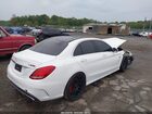 2017 Mercedes-benz Amg C 63 S White vin: 55SWF8HB8HU179607