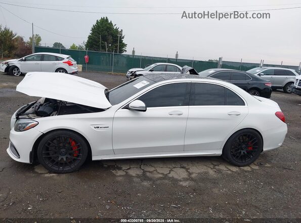 55SWF8HB8HU179607 2017 MERCEDES-BENZ AMG C 63 White 