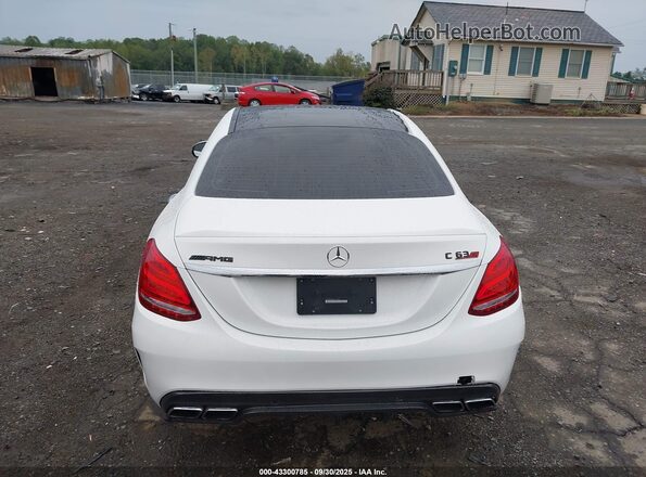 55SWF8HB8HU179607 2017 MERCEDES-BENZ AMG C 63 White 
