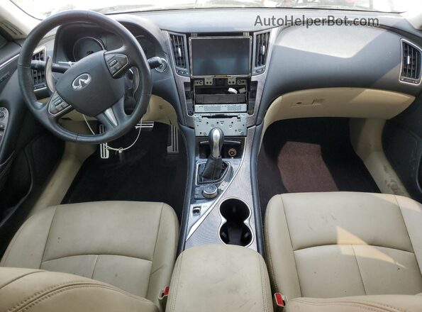 JN1FV7AP4GM421421 2016 INFINITI Q50 Белый Вид щитка приборов