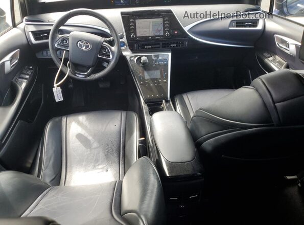 JTDBVRBD2KA006023 2019 TOYOTA MIRAI Blue Սարքավորումների վահանակի տեսք