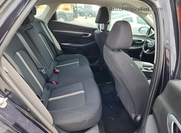 KMHL64JAXSA479336 2025 HYUNDAI SONATA Black უკანა სალონის ხედი