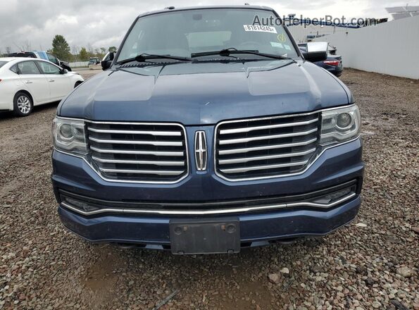 5LMJJ3JTXHEL01068 2017 LINCOLN NAVIGATOR Blue Rear view