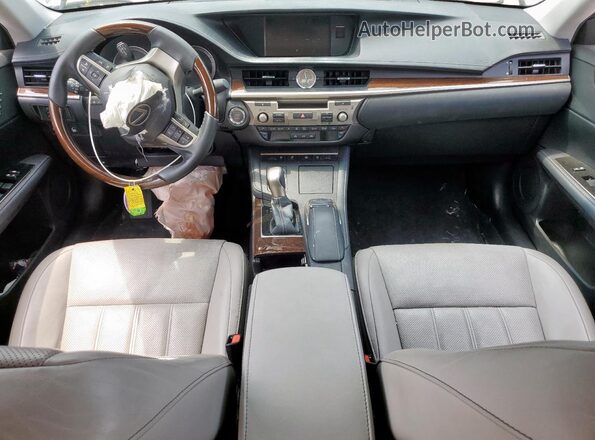 58ABK1GG0JU080619 2018 LEXUS ES Black Dashboard view