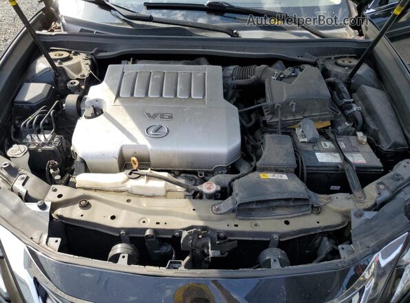 58ABK1GG2JU084753 2018 LEXUS ES Black უკანა სალონის ხედი