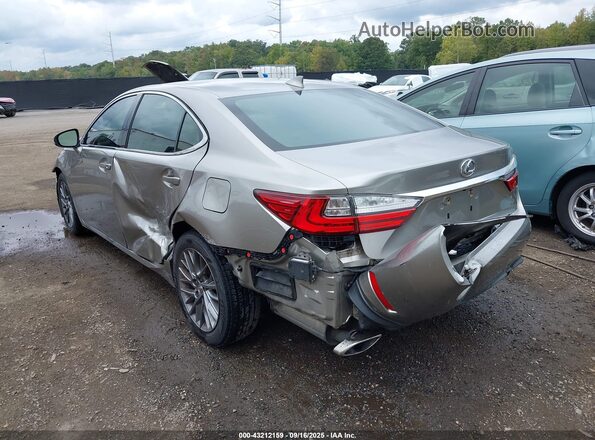 58ABK1GG3JU097723 2018 LEXUS ES 350 Серый Задняя левая четверть