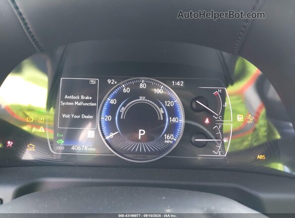 58ACA1C11MU003500 2021 LEXUS ES 300H Silver Вид задніх сидінь
