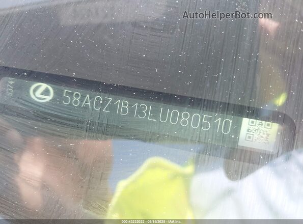 58ACZ1B13LU080510 2020 LEXUS ES 350 Black Widok komory silnika