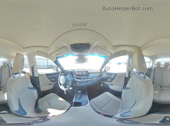 58ACZ1B13MU093341 2021 LEXUS ES Blue Widok naklejki z numerem VIN